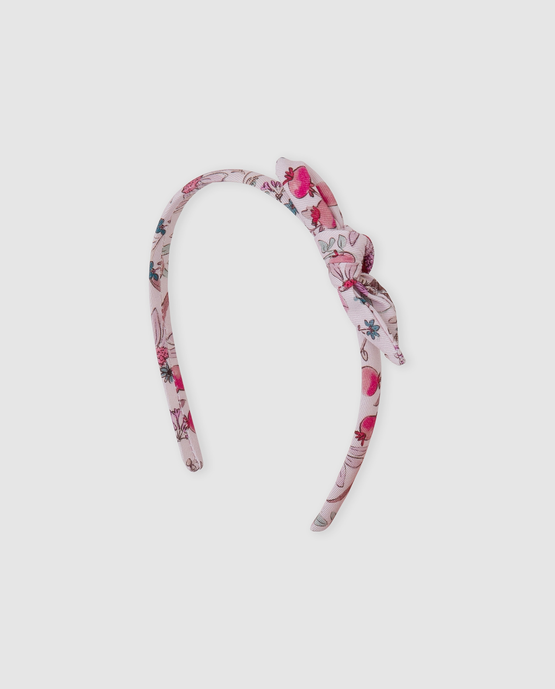 Diadema de niña con flores - Tutto Piccolo - Rosa Rosa-3