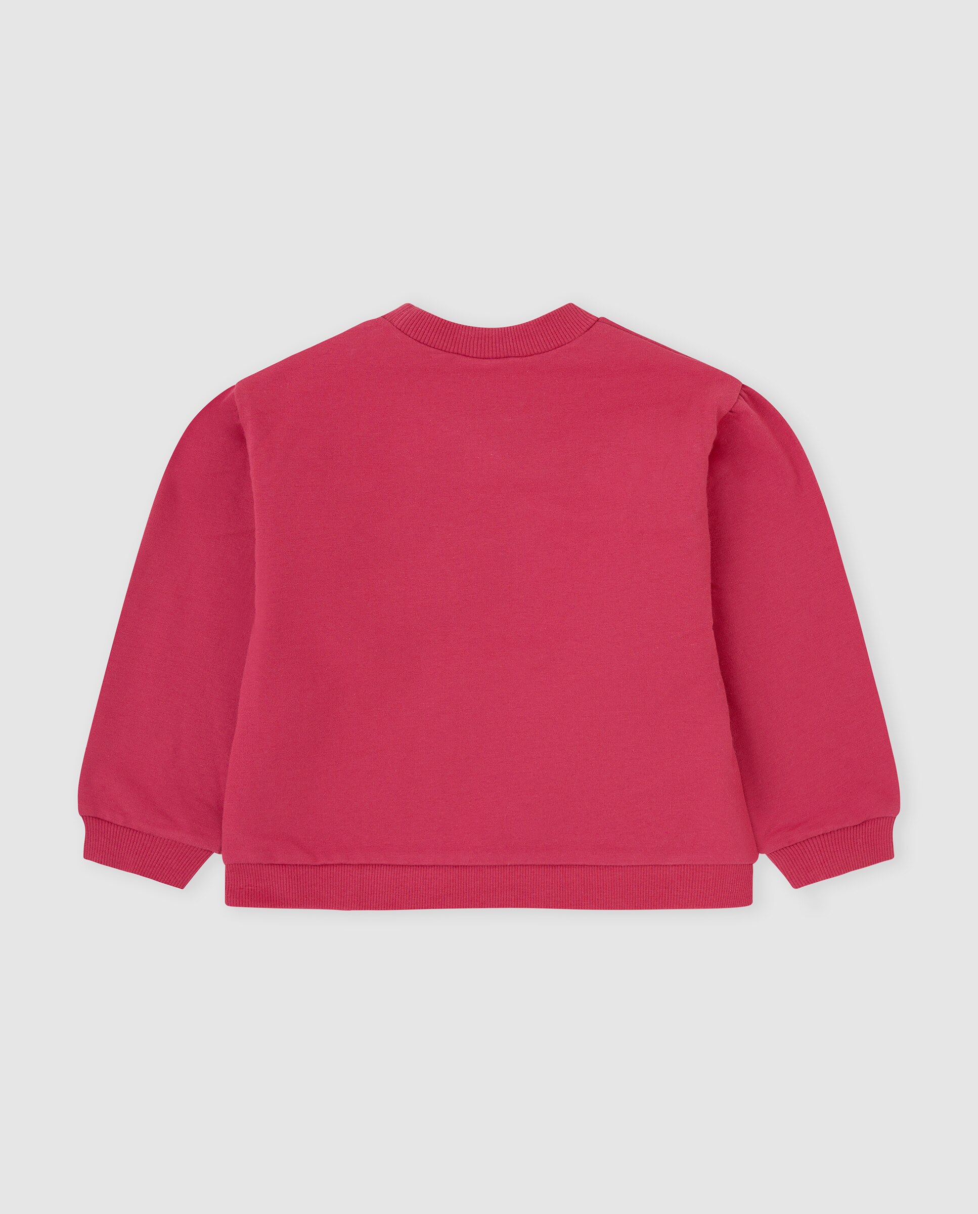 Imagen 3 de Sudadera de niña con lazos - Tutto Piccolo - Rojo Rojo