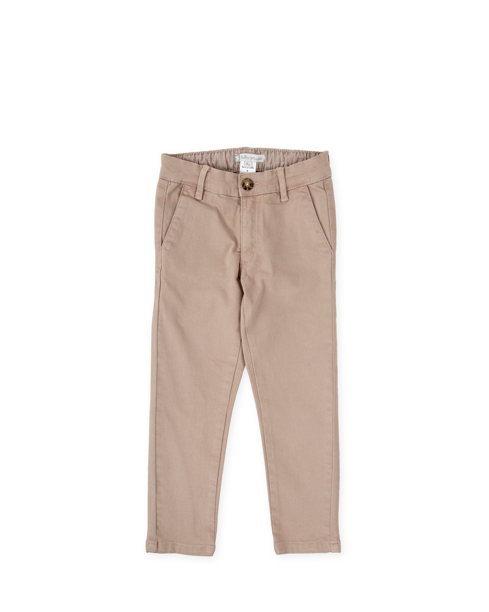 Chinos de niño con bolsillos - Tutto Piccolo - Piedra Piedra-1