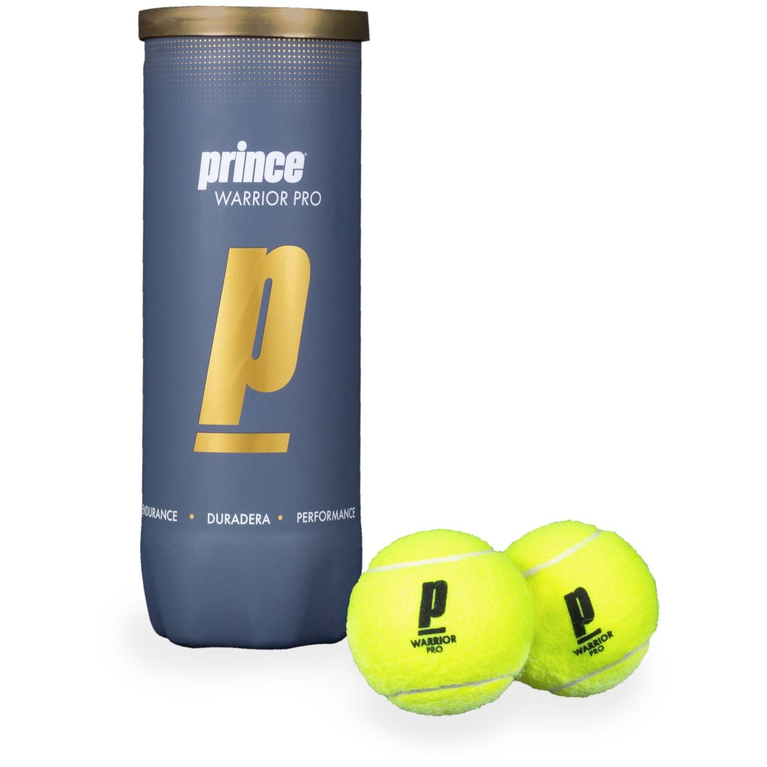 Prince - Caja de 24 botes de 3 bolas de pádel WARRIOR PRO Prince.