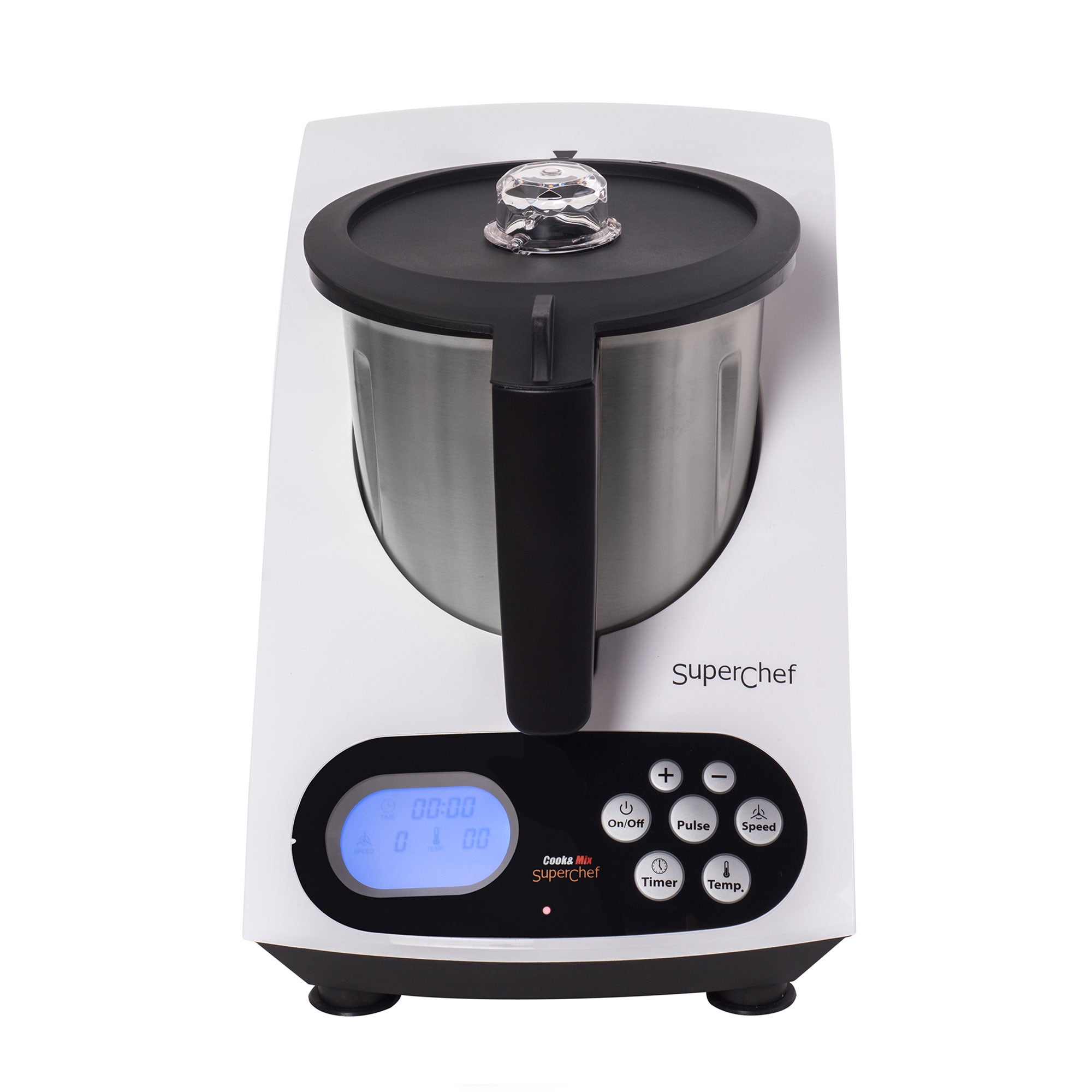 Robot de cocina Superchef Cook&MIx con jarra de 2 L y 10 velocidades - Blanco Blanco-3