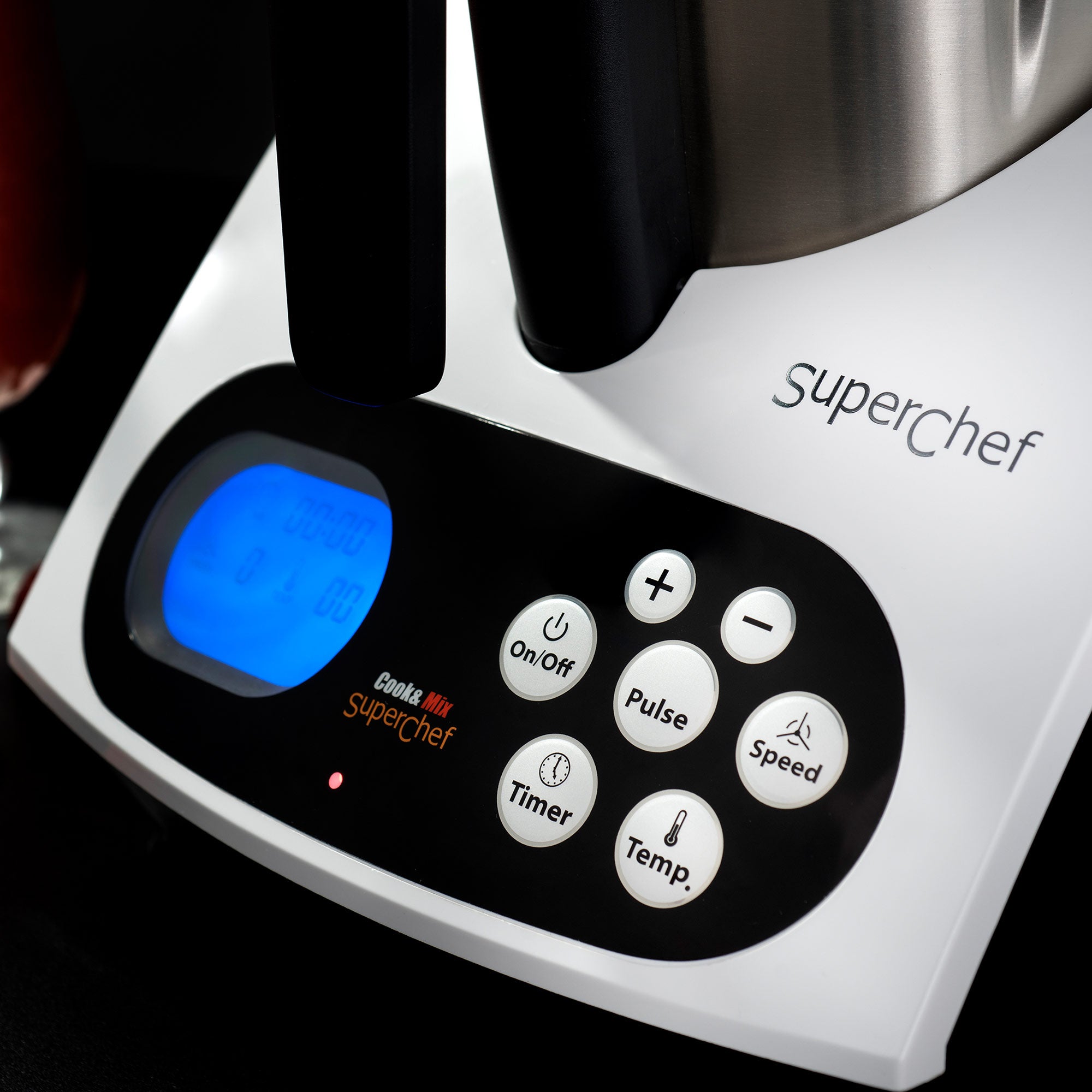 Robot de cocina Superchef Cook&MIx con jarra de 2 L y 10 velocidades - Blanco Blanco-7