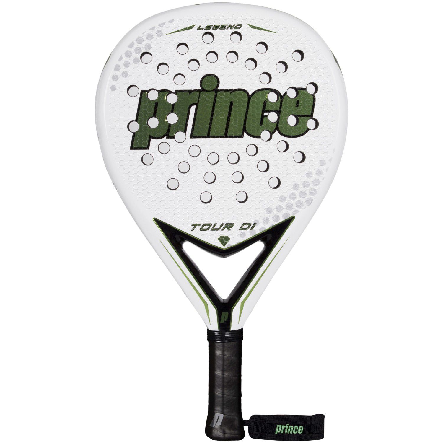 Pala de pádel tour di legend prince - Blanco Blanco-2