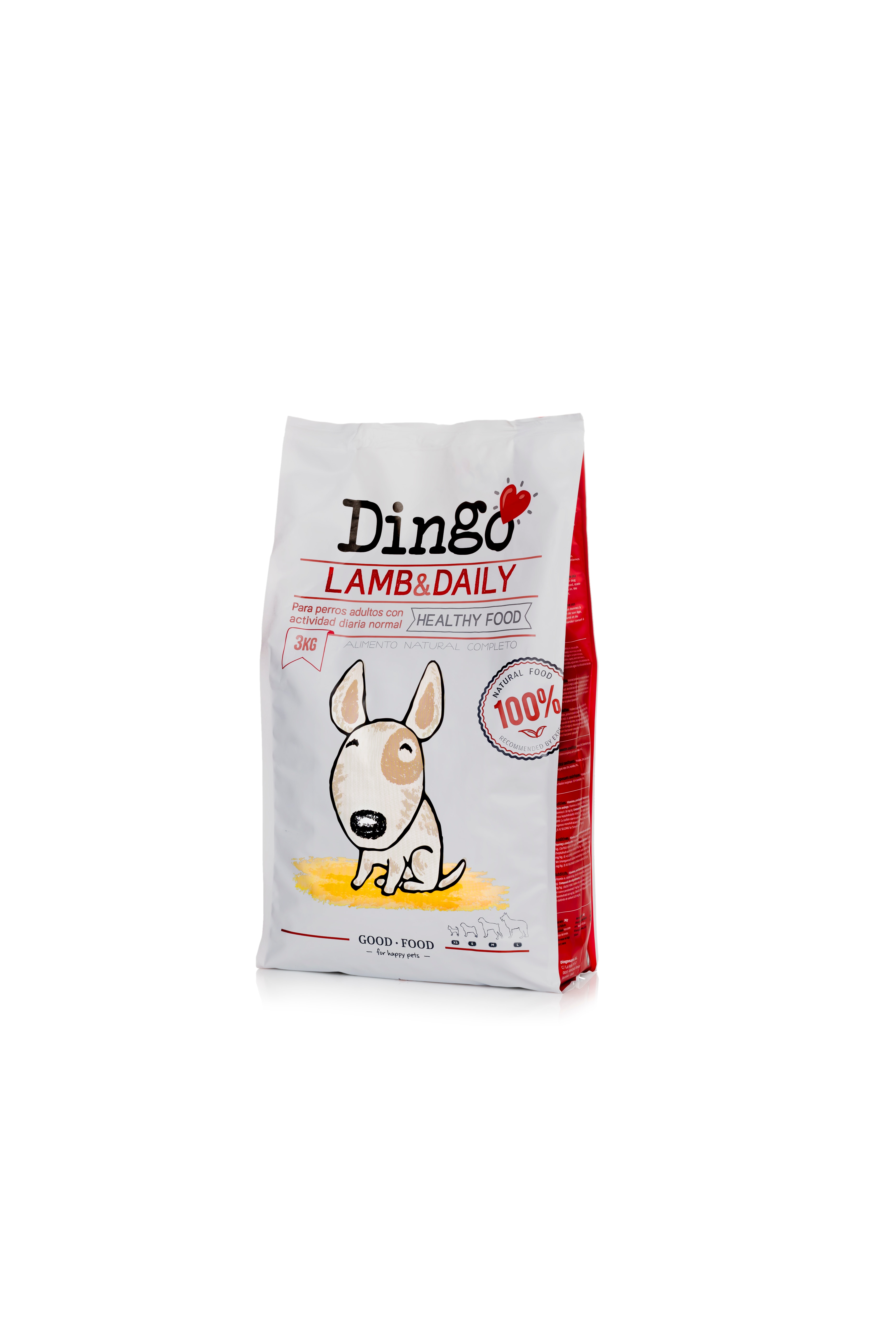 Imagen 0 de Pienso para perros adultos Dingo Lamb & Daily