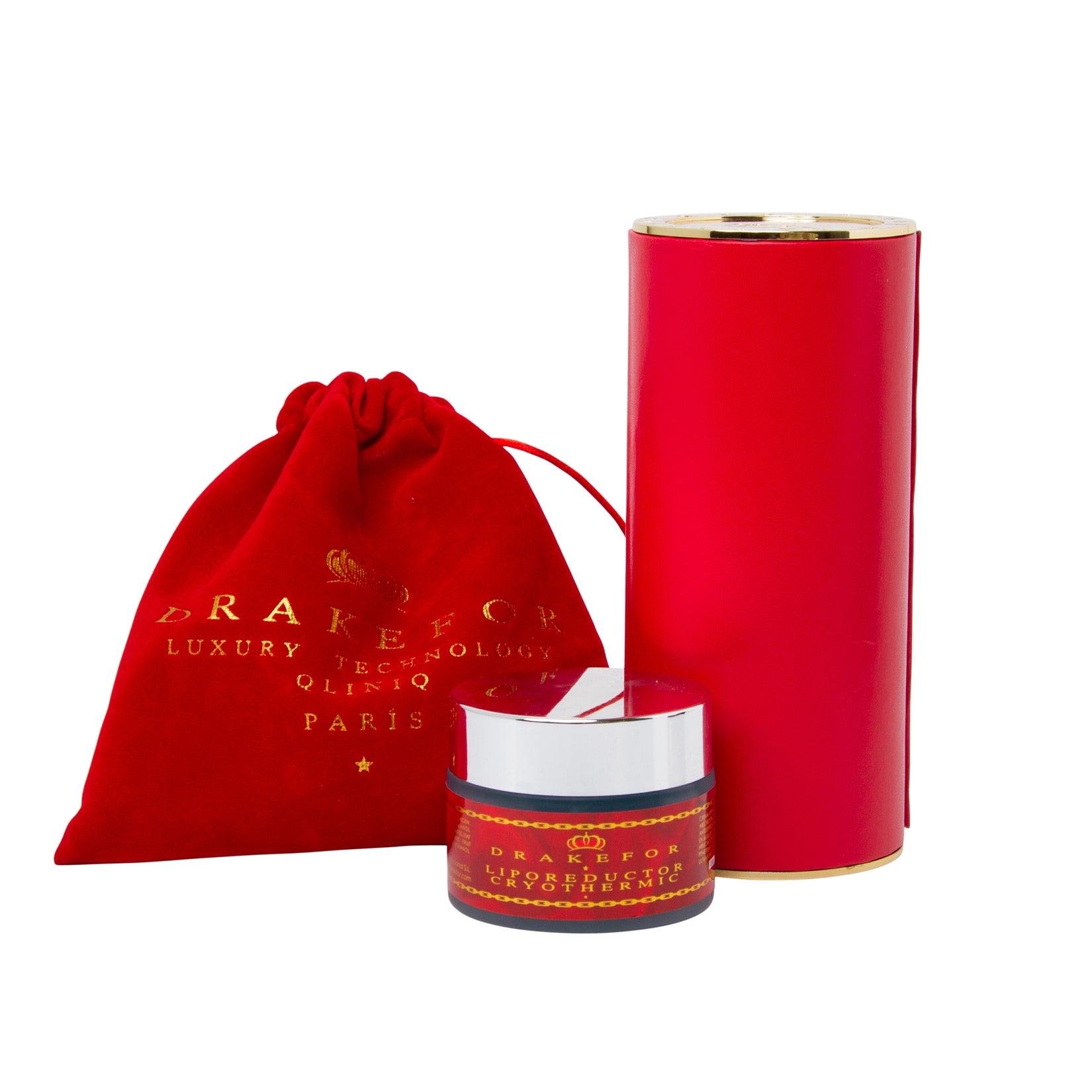 Crema liporeductora criotérmica Drakefor DKF-LIPOREDUCTOR CRYO - Rojo Rojo-2