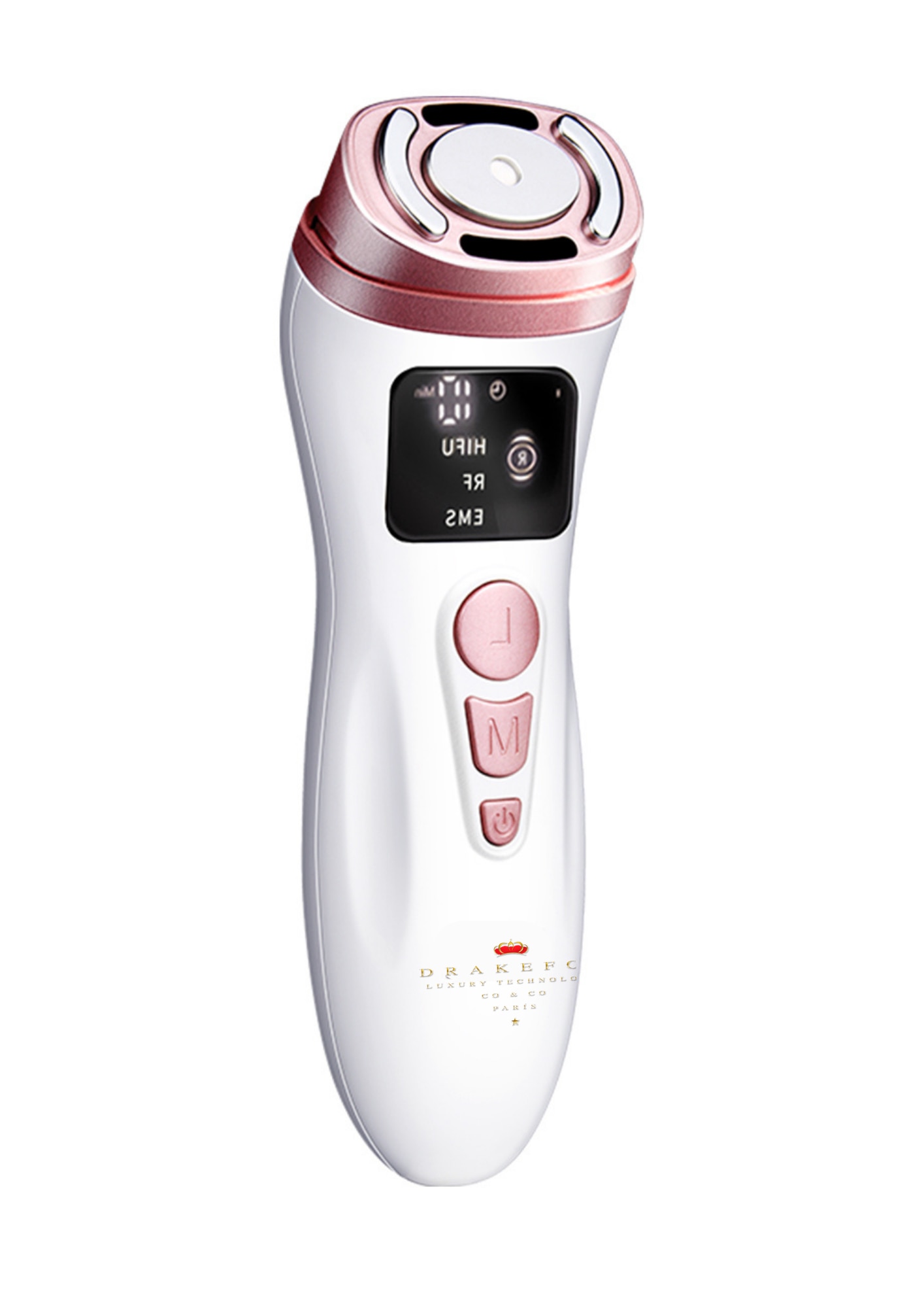Lote ultrasonidos Drakefor DKF-MINI HIFU RF LIGHT TERAPY HOME & COSMETIC LUXE de alta intensidad - Blanco Blanco-2
