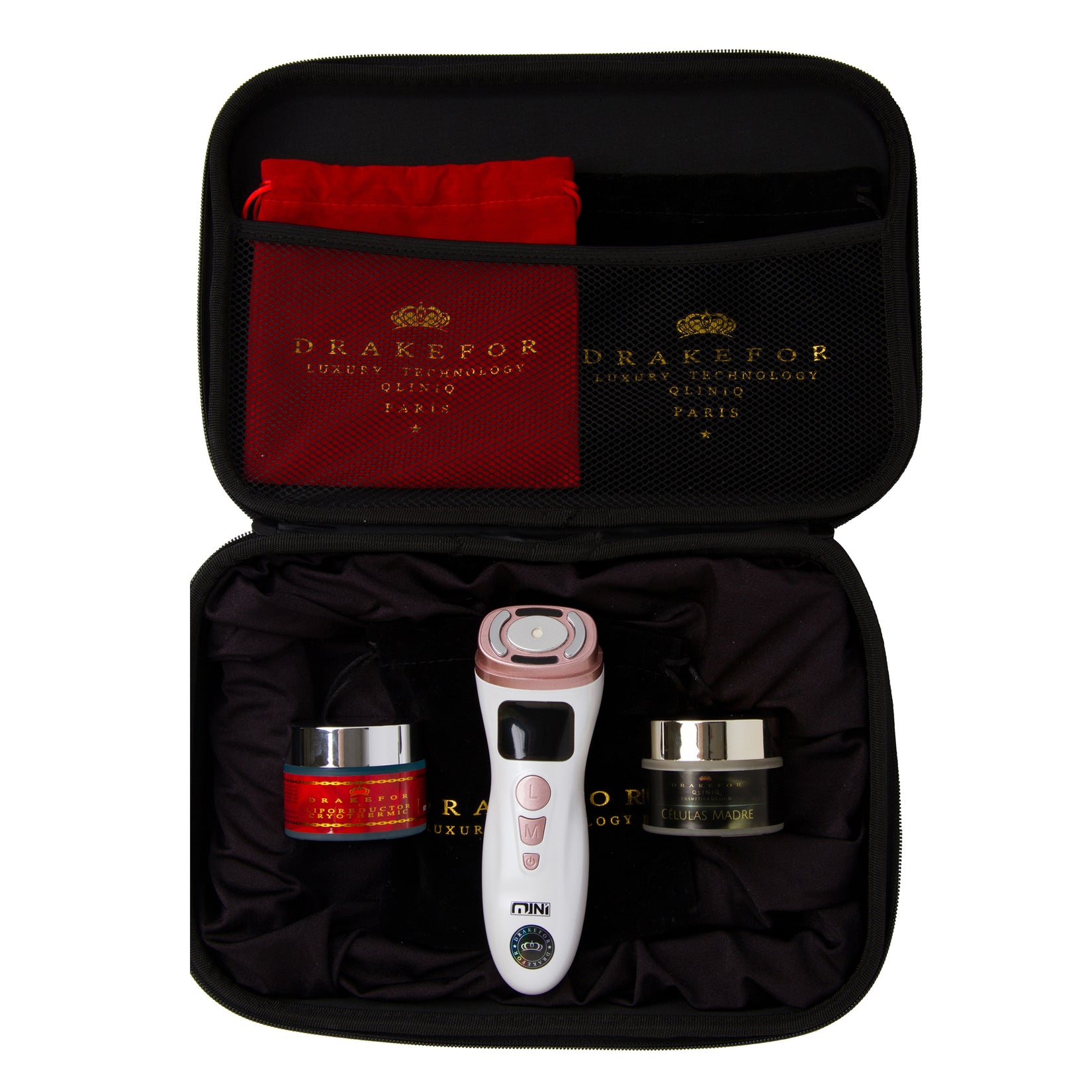 Lote ultrasonidos Drakefor DKF-MINI HIFU RF LIGHT TERAPY HOME & COSMETIC LUXE de alta intensidad - Blanco Blanco-5