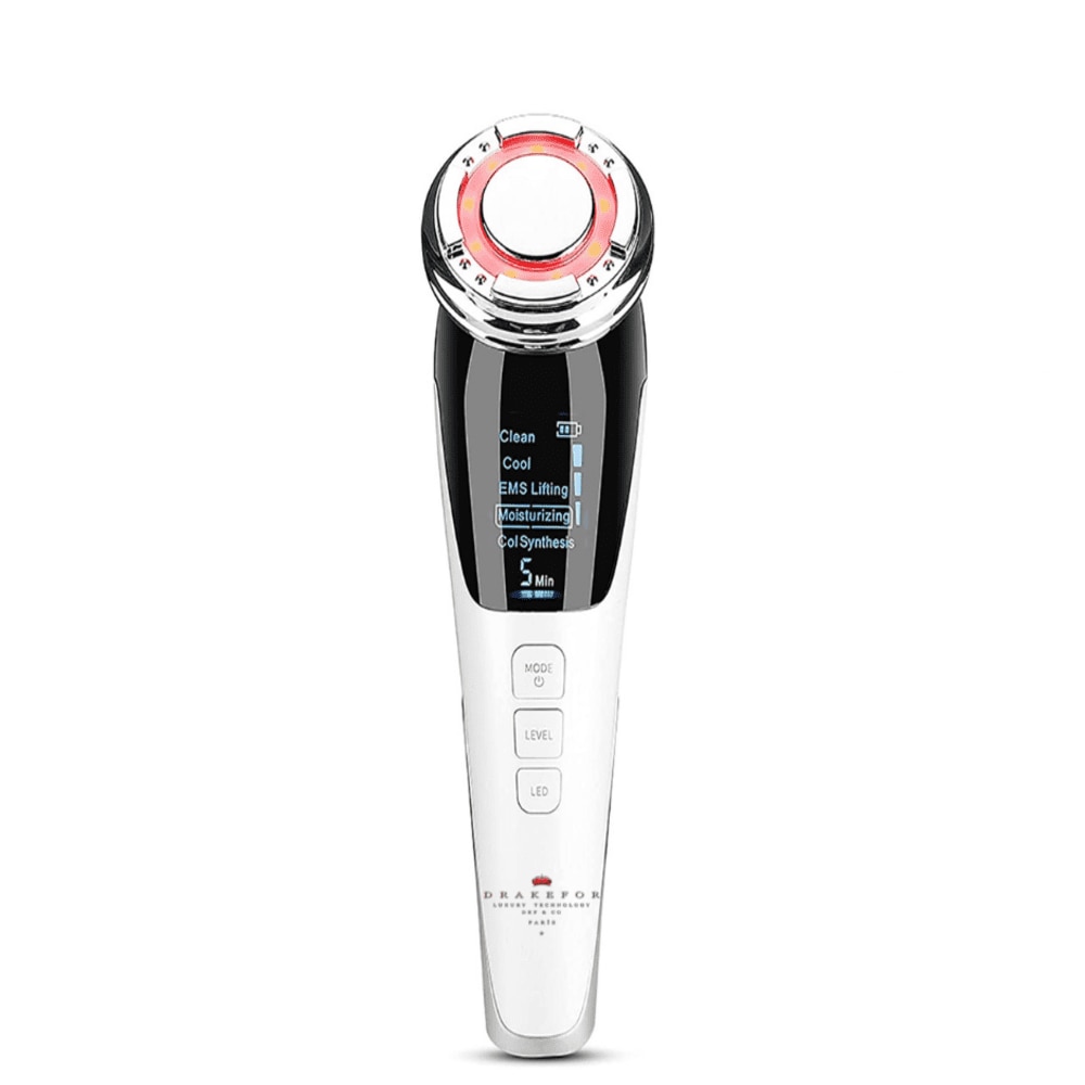 Set de Radiofrequência Facial e Corporal de Beleza Drakefor DKF-Qliniq A Branco-2