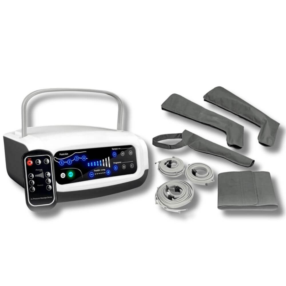 Drakefor – Dispositivo de presoterapia profesional Drakefor DKF-PRESOTERAPIA PRO 3.0 con mando adistancia.
