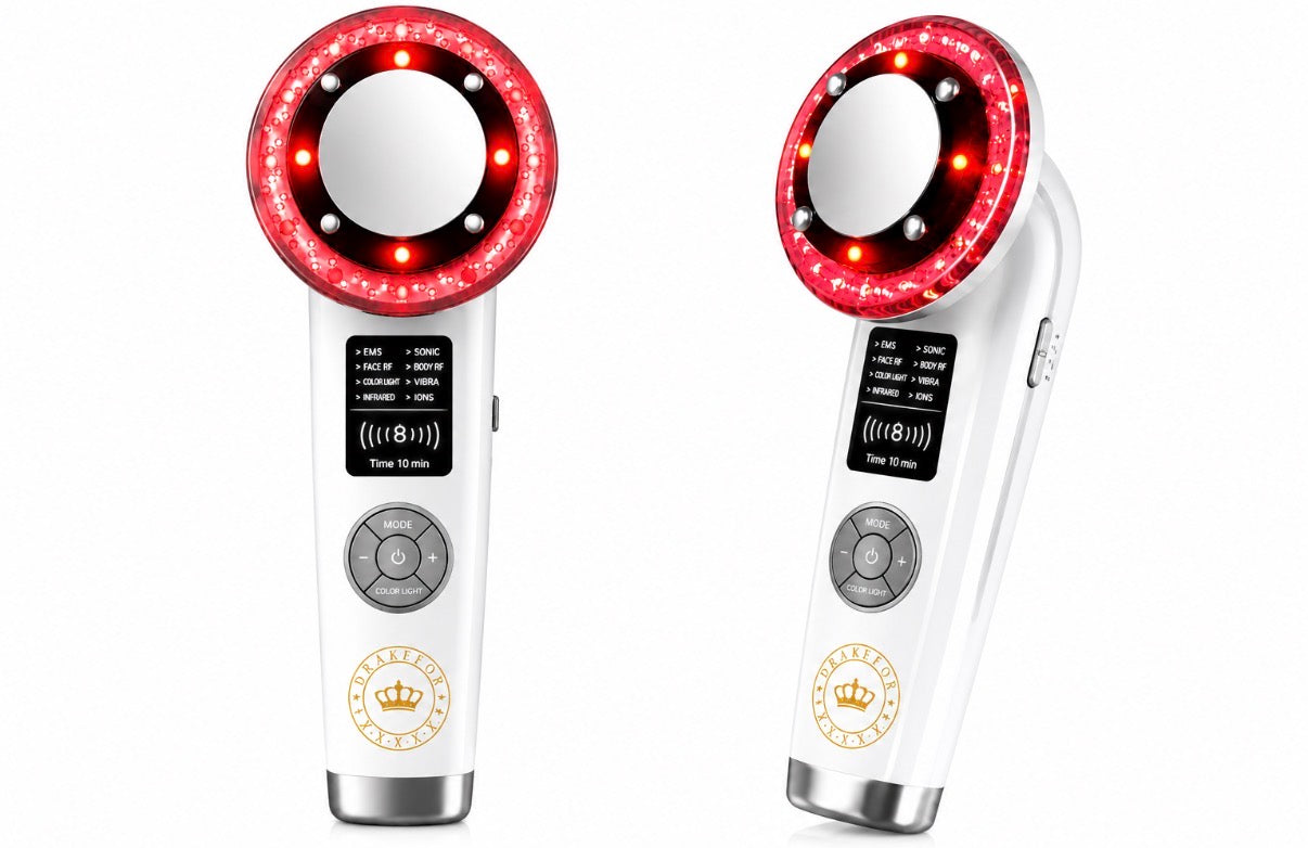Dispositivo multifunción de belleza para el hogar 8 en 1 Drakefor DKF-980 PLUS - Blanco Blanco-5