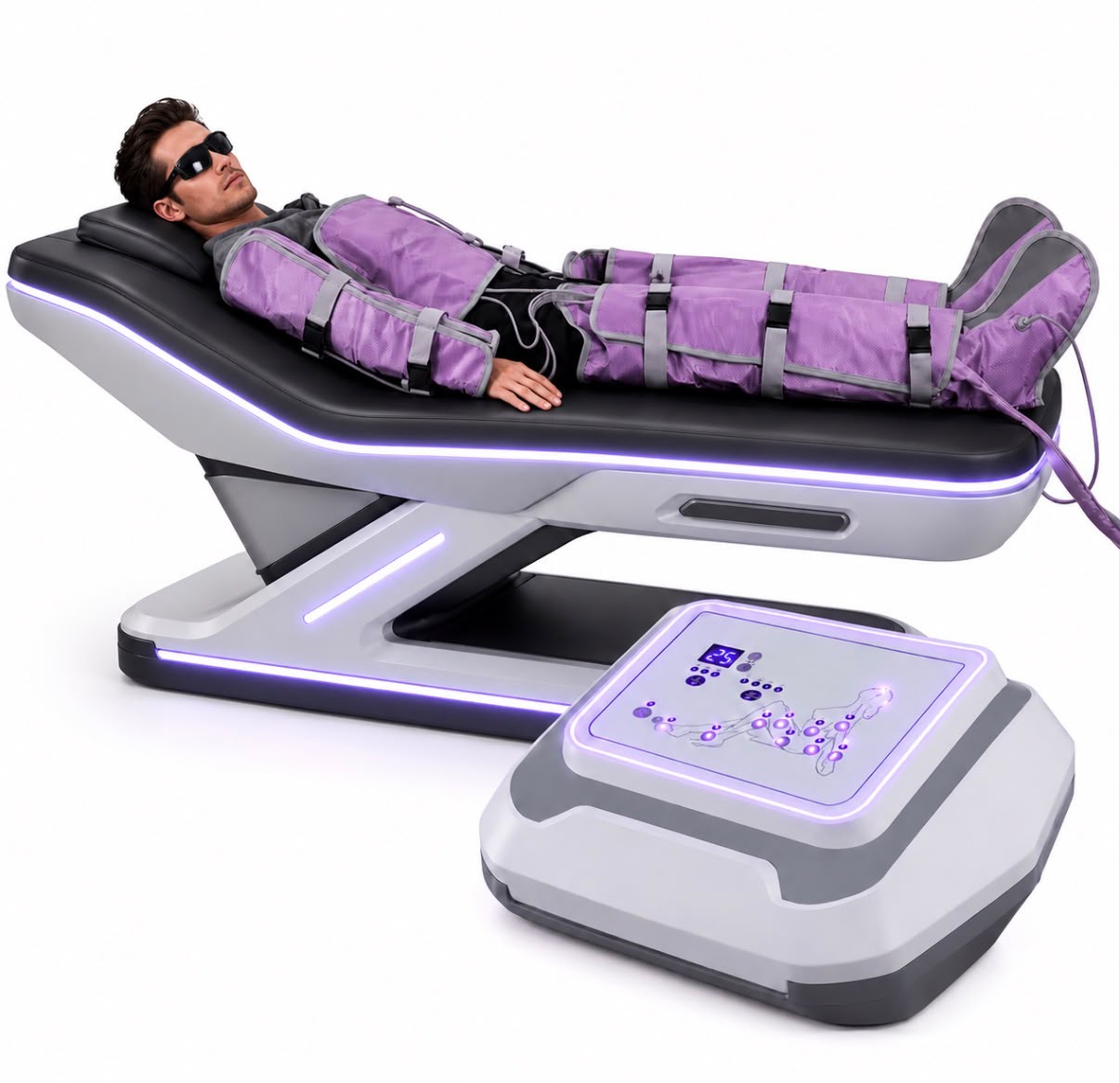 Presoterapia Profesional cuerpo entero Drakefor DKF-PRESOTERAPIA PRO BASIC - Morado Morado-5