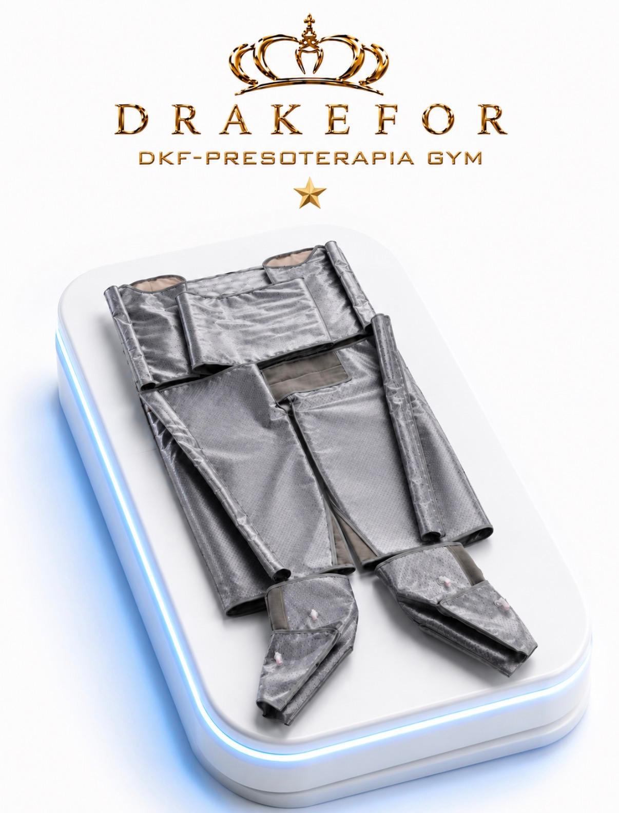 Presoterapia Profesional cuerpo entero Drakefor GYM-SPA - Blanco Blanco-4