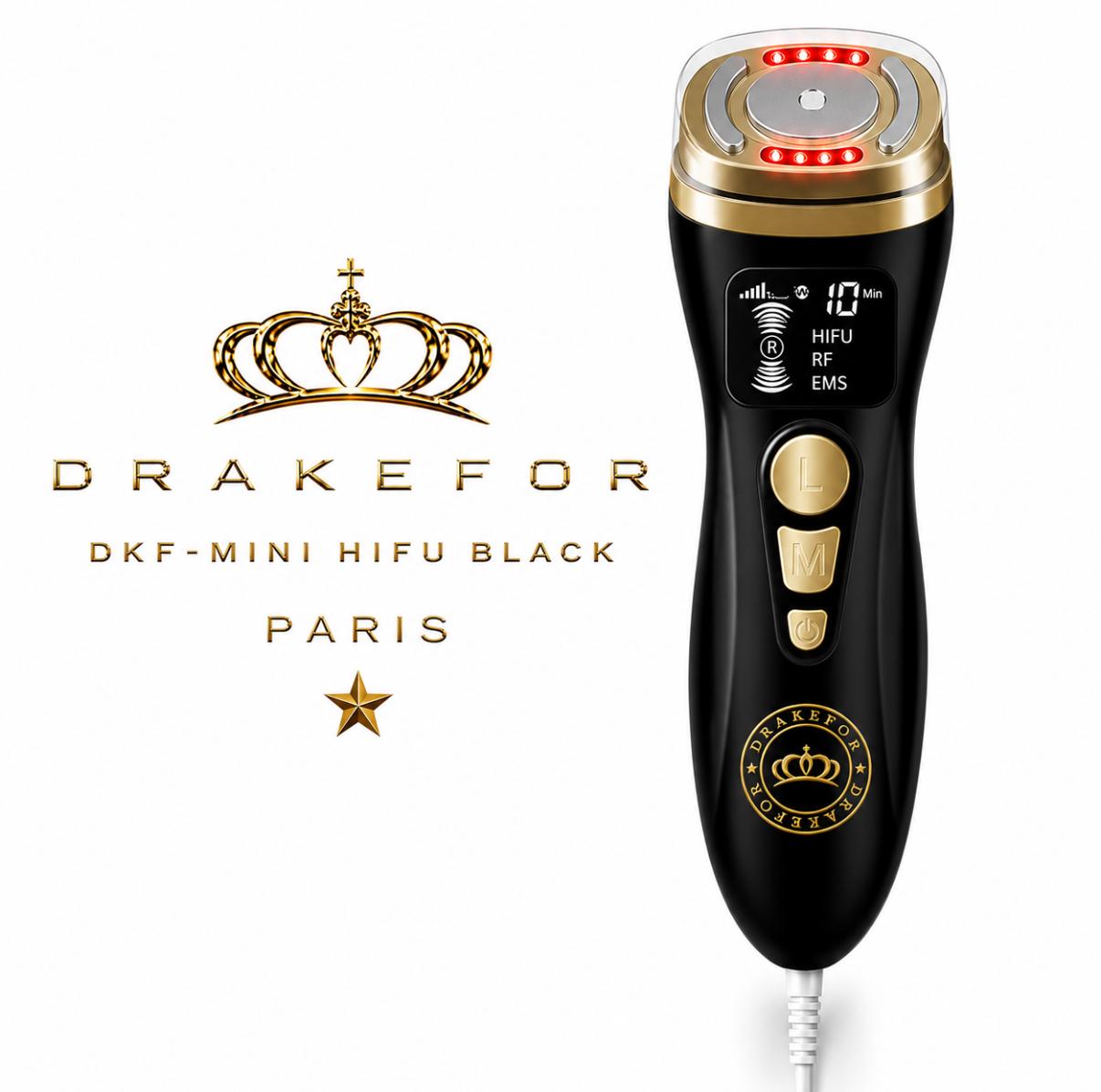 Ultrasonidos Drakefor DKF-MINI HIFU RF LIGHT TERAPY HOME BLACK EDITION - Negro Negro-2