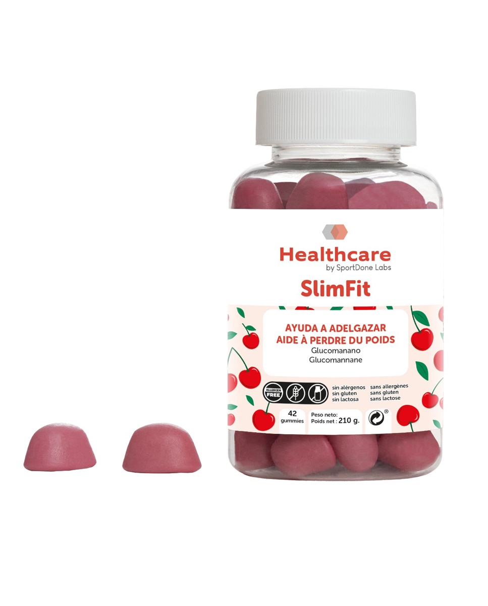 Imagen 0 de SlimFit ayuda a adelgazar Sabor Frutos Rojos 42 gominolas SportDone