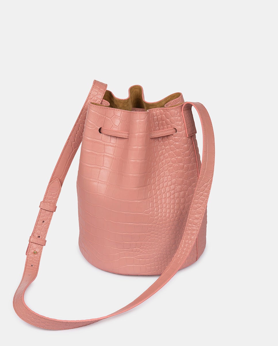 Bag Bandolera Saco Bandolera De Mujer De Piel Grabada En Coco Tipo