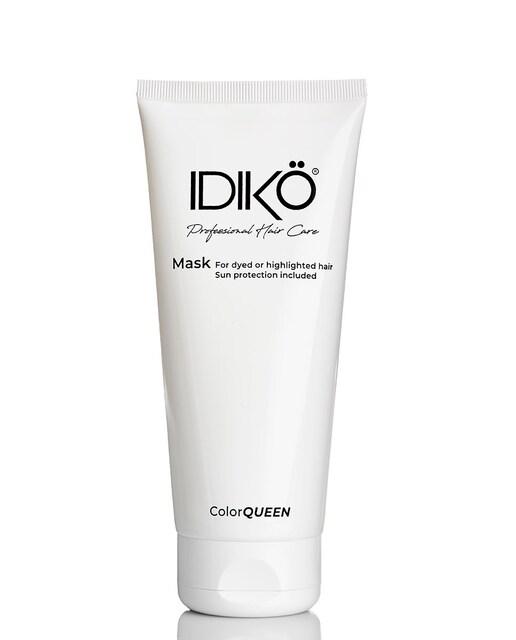 Imagen 0 de Mascarilla para cabello vegana con filtro solar Color Queen 200 ml Idikö