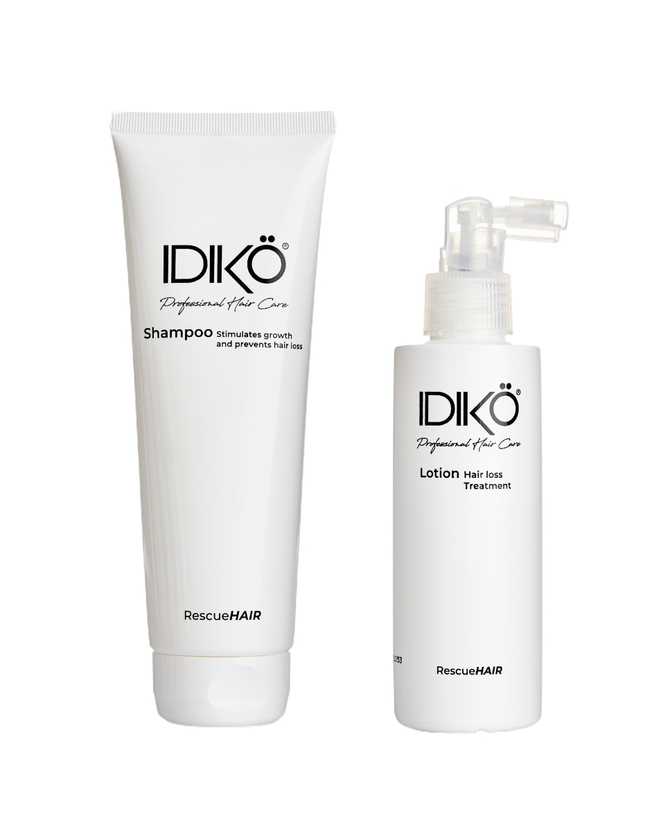 Pack anticaída y fortalecedor capilar Rescue Hair Idikö