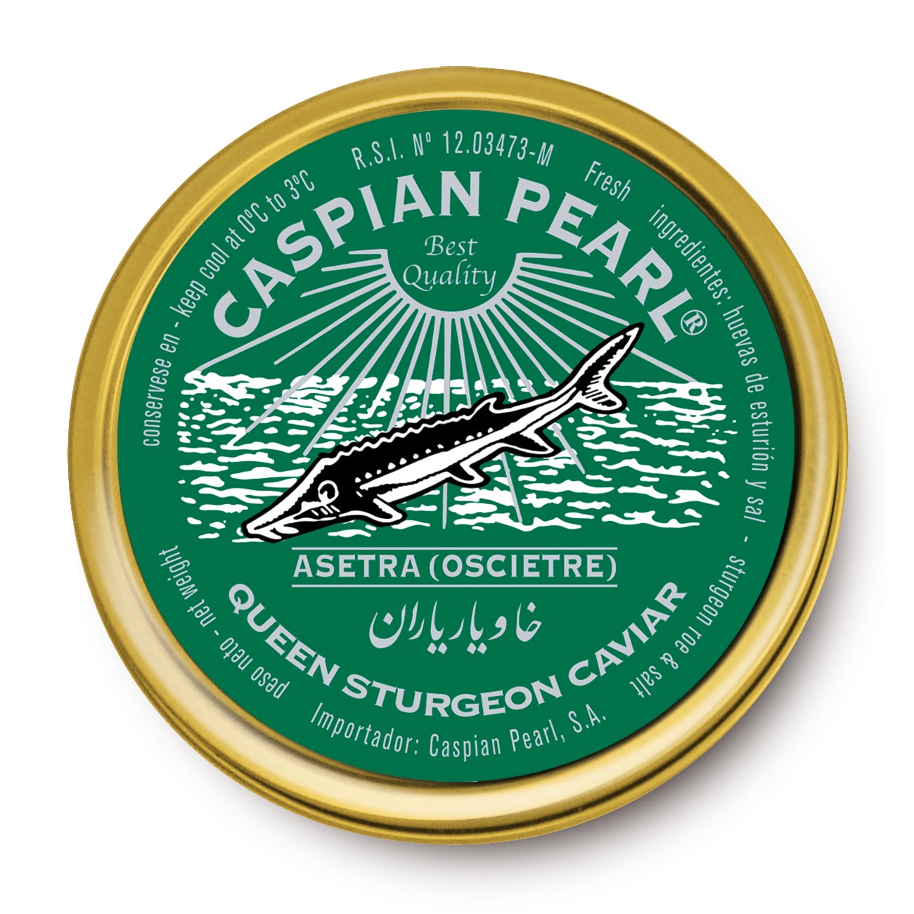 Caviar Asetra-Oscietre Caspian Pearl