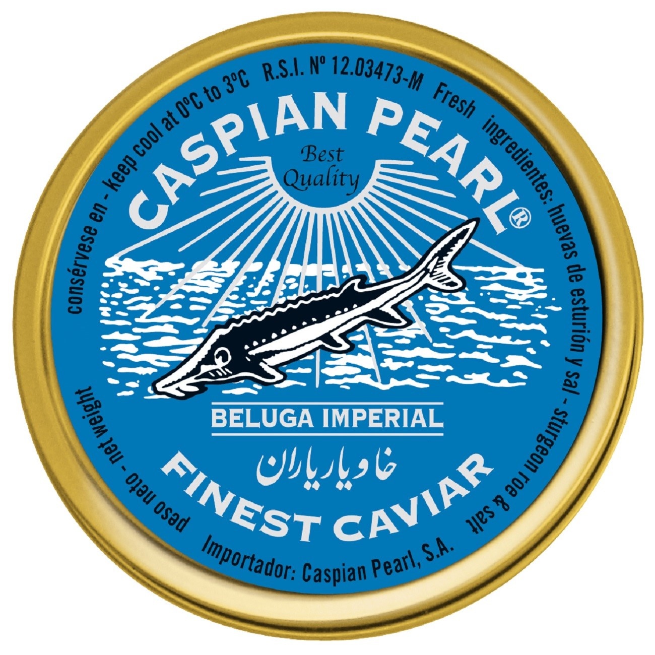 Caviar Beluga Imperial Finest Caspian Pearl 1