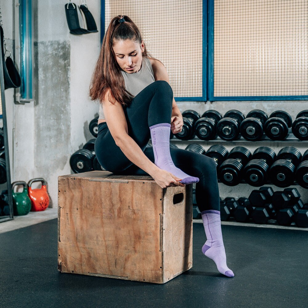 Calcetines deporte Velites - Púrpura Púrpura-5
