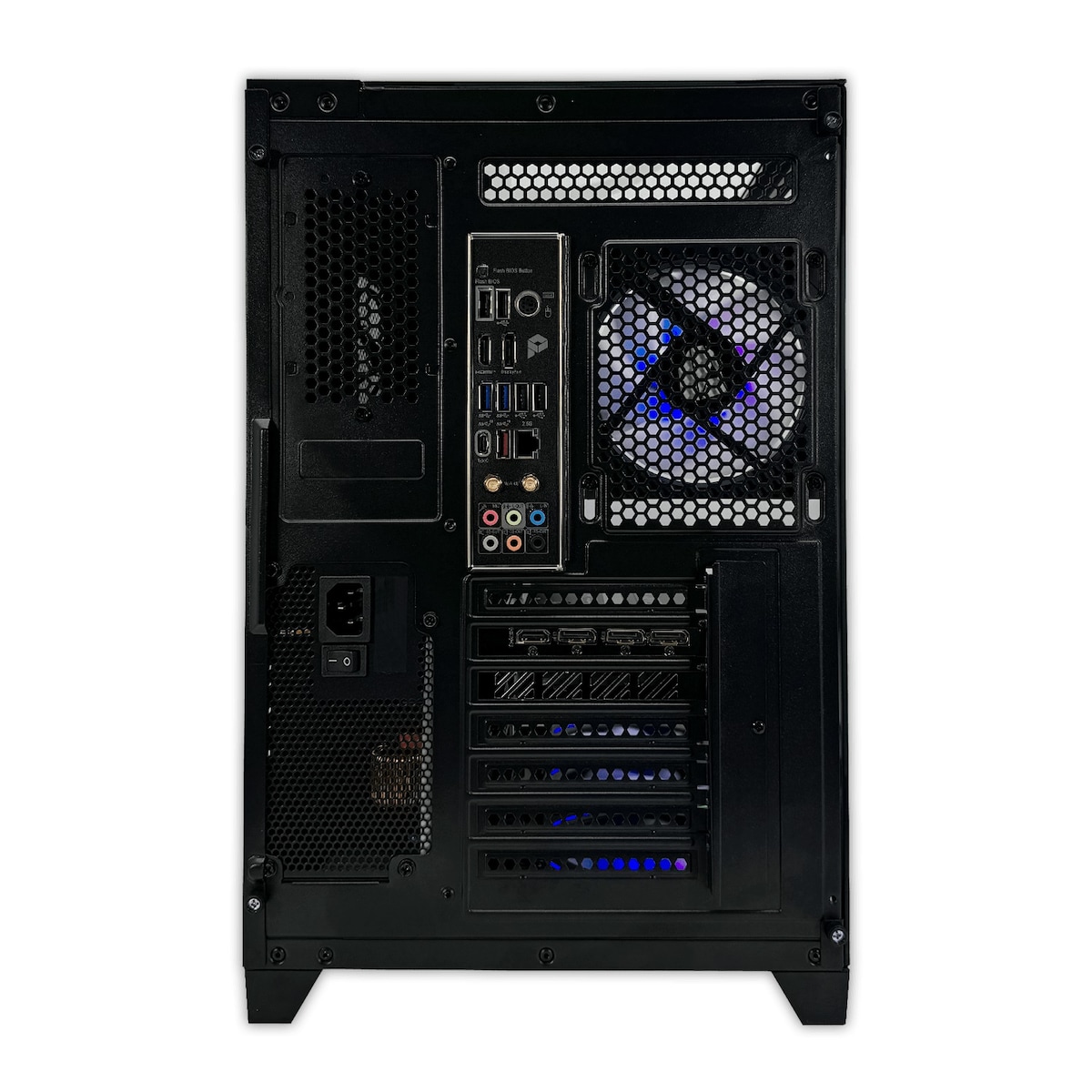 Sobremesa Gaming Nitropc Pack Gold v2 Negro – AMD Ryzen 5 8400F, RTX 5060 8GB, 32GB DDR5, 1TB M2, Win11, Accesorios + monitor 24" FHD 120Hz IPS Negro-6