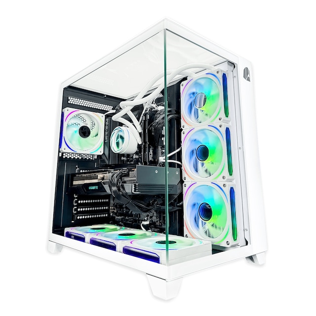 Imagen 0 de Sobremesa Gaming Nitropc Extremo Bronze Plus Blanco – AMD Ryzen 7 5800X, NVIDIA RTX 5060 8 GB, 32 GB DDR4, 2 TB M2, Win11