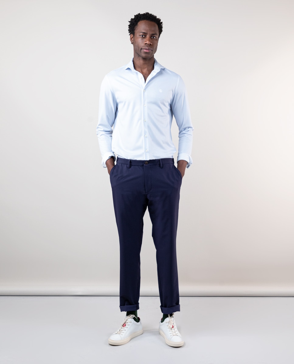 El Ganso - Pantalón de vestir de hombre sepiia.