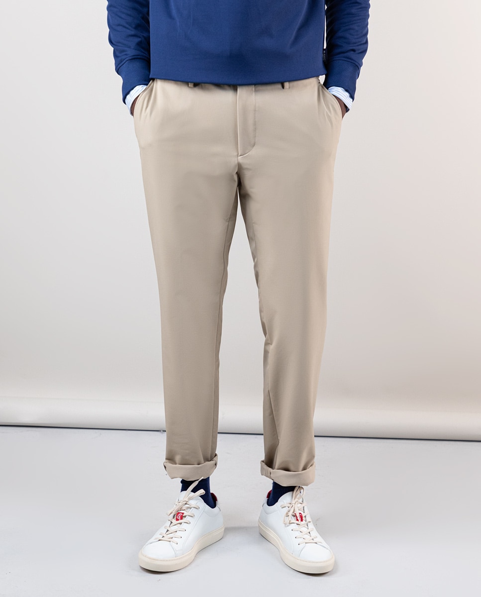 Pantalón de vestir de hombre sepiia - El Ganso - Beige Beige-2
