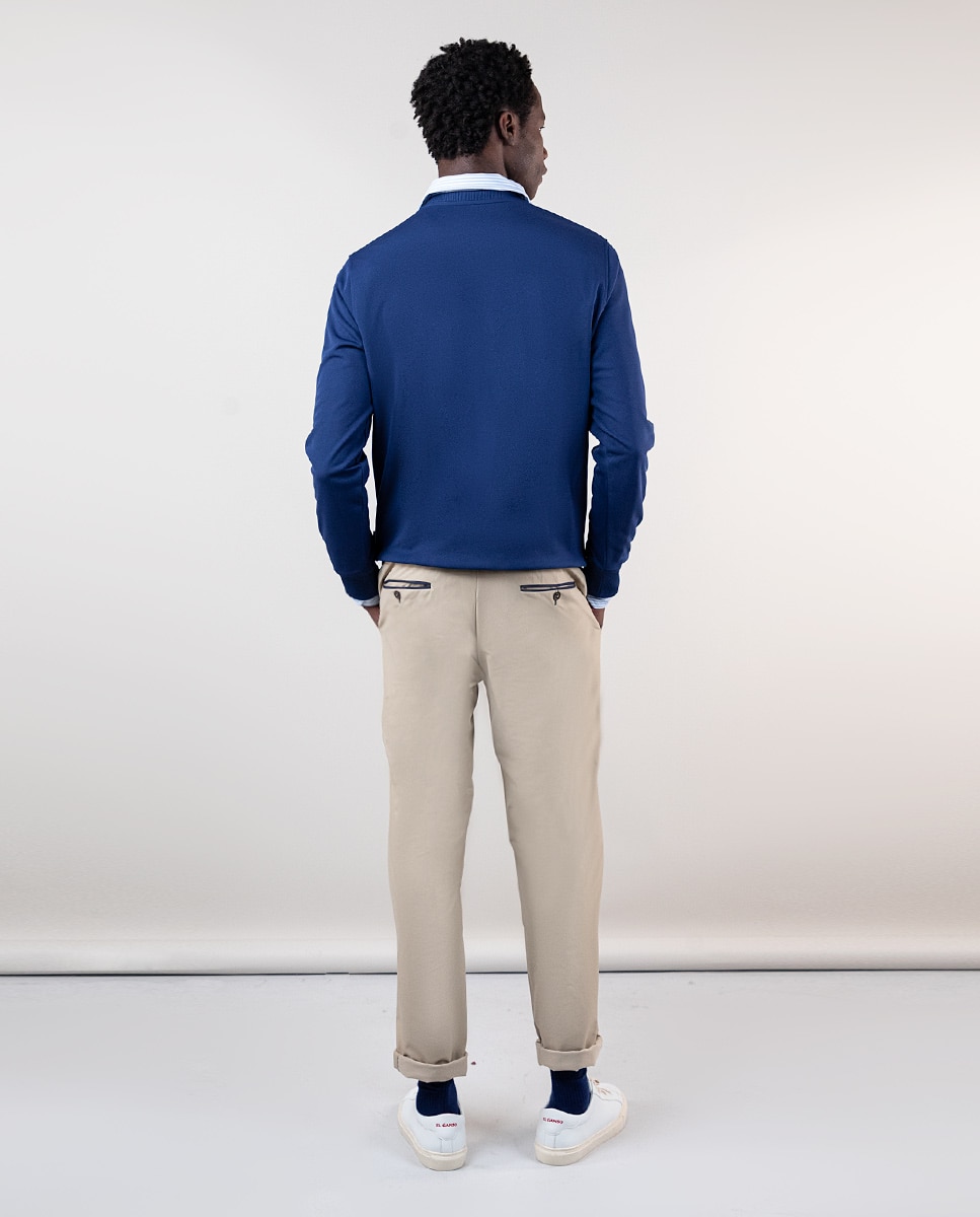 Pantalón de vestir de hombre sepiia - El Ganso - Beige Beige-3