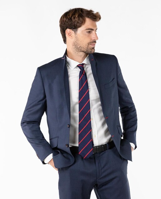 Imagen 0 de Americana de traje de hombre ojo de perdiz coordinado