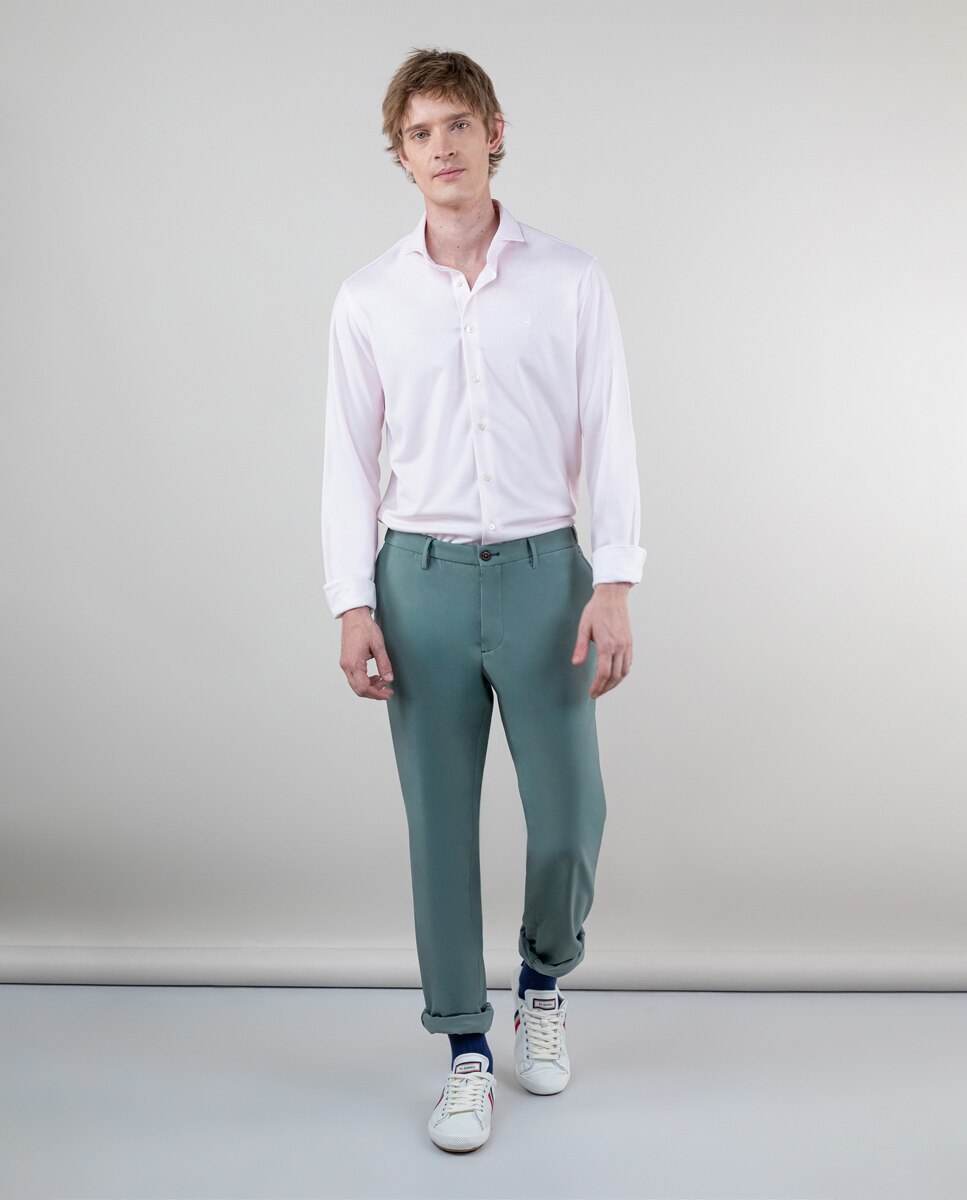 Camisa de hombre de sepiia butcher - El Ganso - Blanco Blanco-2