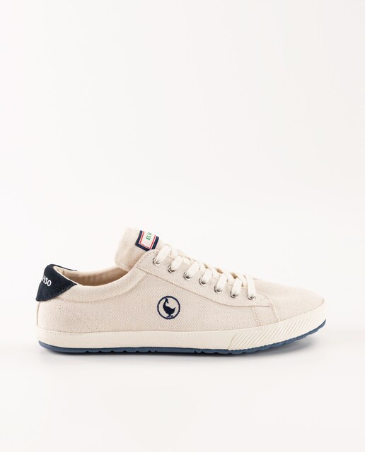 Imagen 0 de Zapatillas unisex de algodón con logo