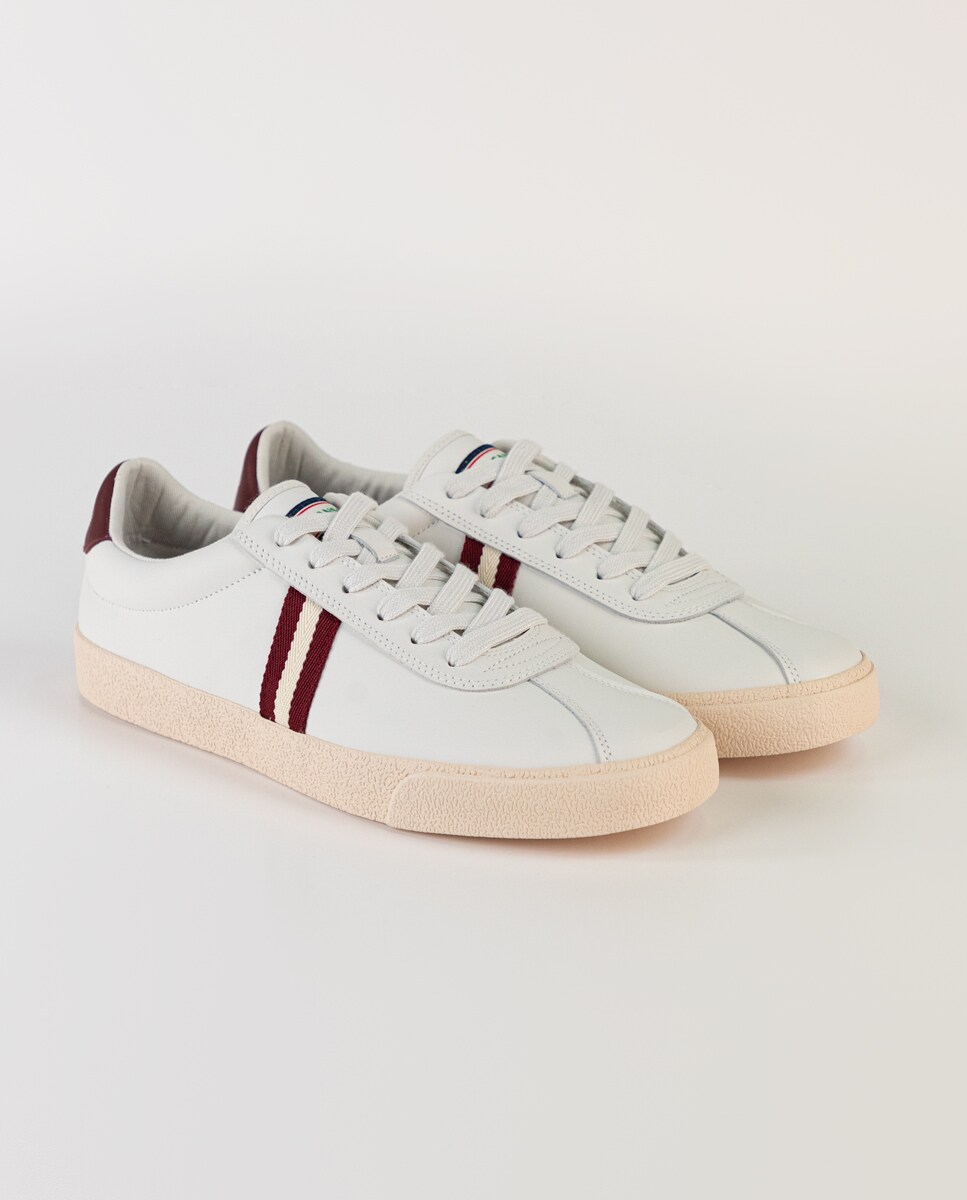 Piel El Ganso Zapatillas Blancas Ganso Low Top Ganso Zapatillas