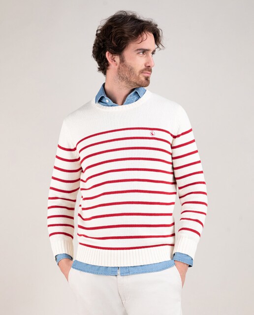 Imagen 0 de Jersey de hombre de rayas