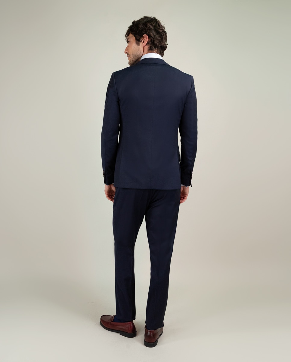 Americana de hombre coordinada liso lavable - El Ganso - Azul Azul-4