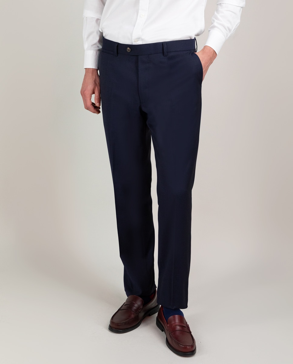 Pantalón de hombre coordinado liso lavable - El Ganso - Azul Azul-1