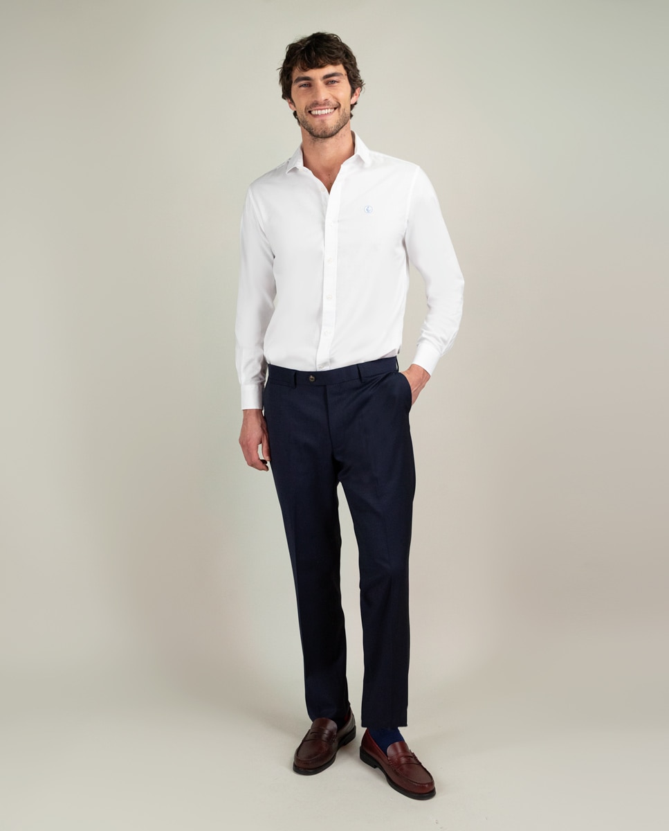 Pantalón de hombre coordinado liso lavable - El Ganso - Azul Azul-2