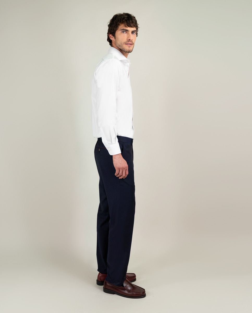 Pantalón de hombre coordinado liso lavable - El Ganso - Azul Azul-3