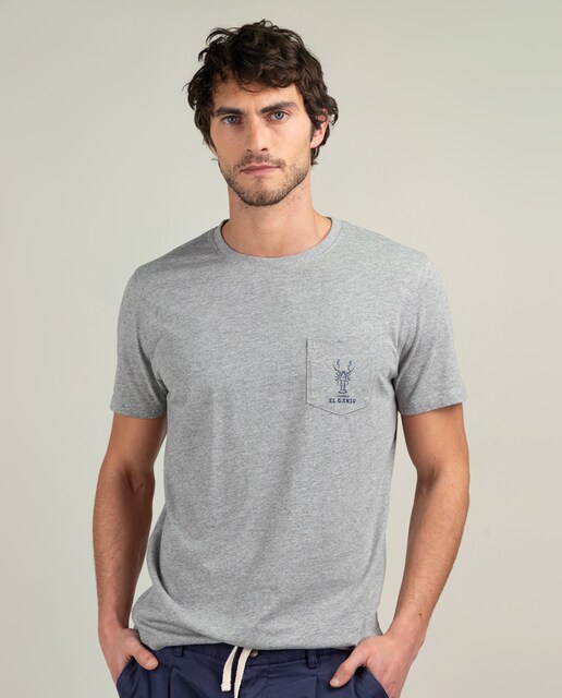 Imagen 0 de Camiseta de hombre Garment Dyed Langosta
