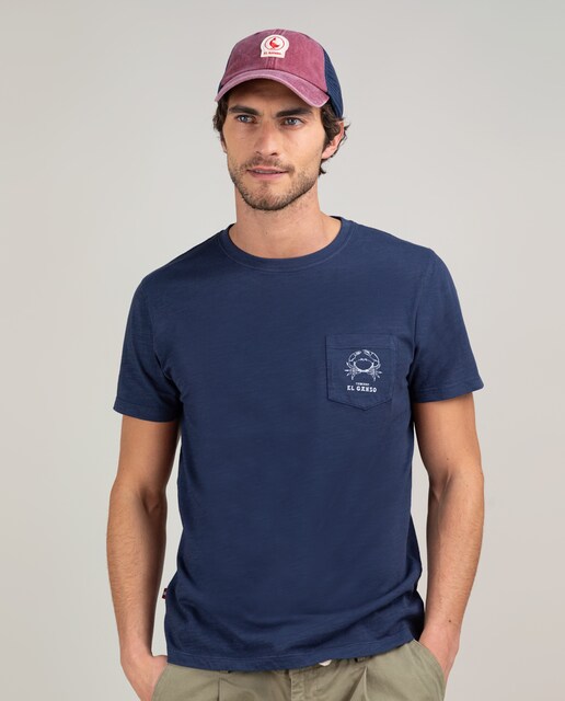 Imagen 0 de Camiseta de hombre Garment Dyed cangrejo