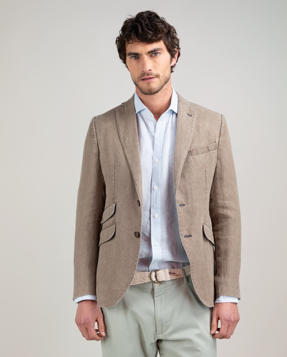 Americanas Ropa Del Ganso Hombre Americana De Hombre De Lino