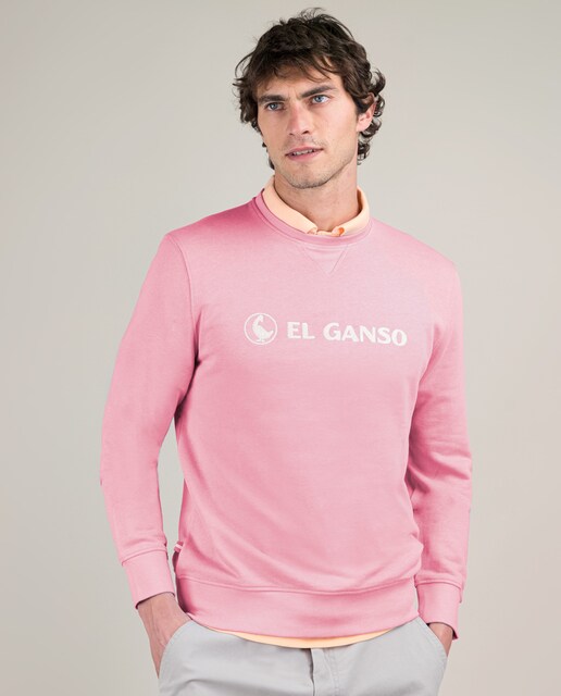 Imagen 0 de Sudadera de hombre de cuello caja bordado