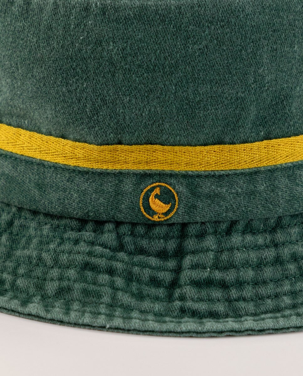 Sombrero unisex canvas lavado - El Ganso - Verde Verde-2