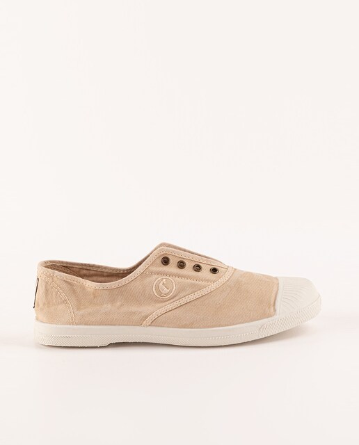 Imagen 0 de Zapatillas de lona de hombre de algodón lisas