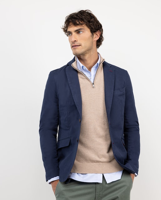 Imagen 0 de Americana de hombre twill tinde en prenda