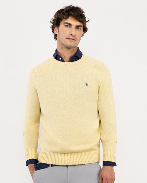 Imagen 0 de Jersey de hombre de algodón merino