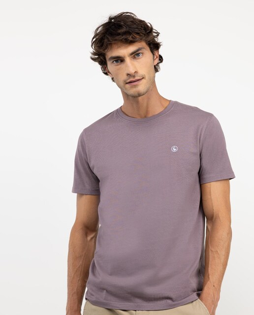 Imagen 0 de Camiseta de hombre lisa de manga corta