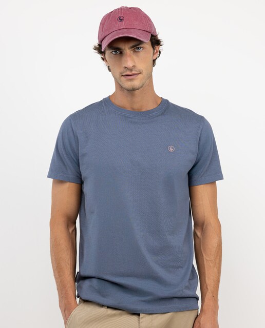 Imagen 0 de Camiseta de hombre lisa de manga corta