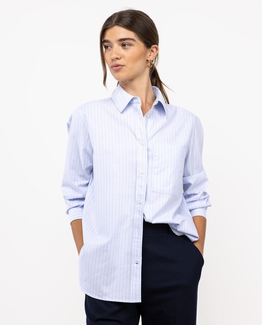 Imagen 0 de Camisa de mujer de rayas butcher