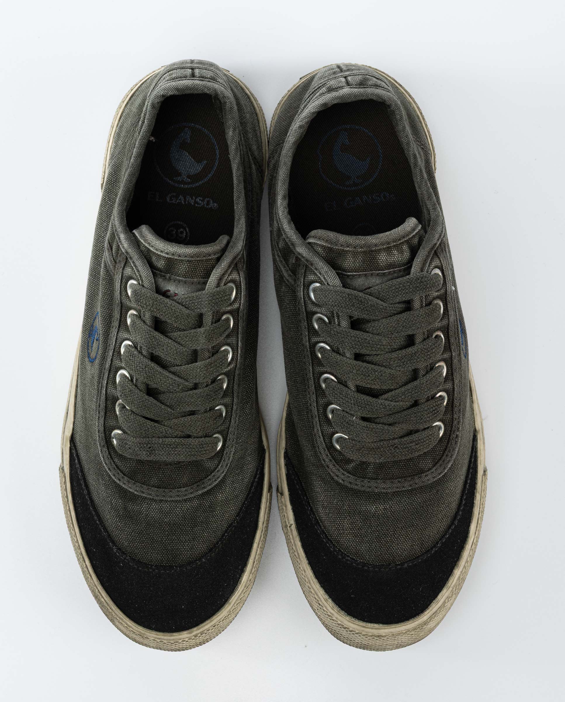 Zapatilla de hombre Squash de algodón - El Ganso - Natural Natural-4